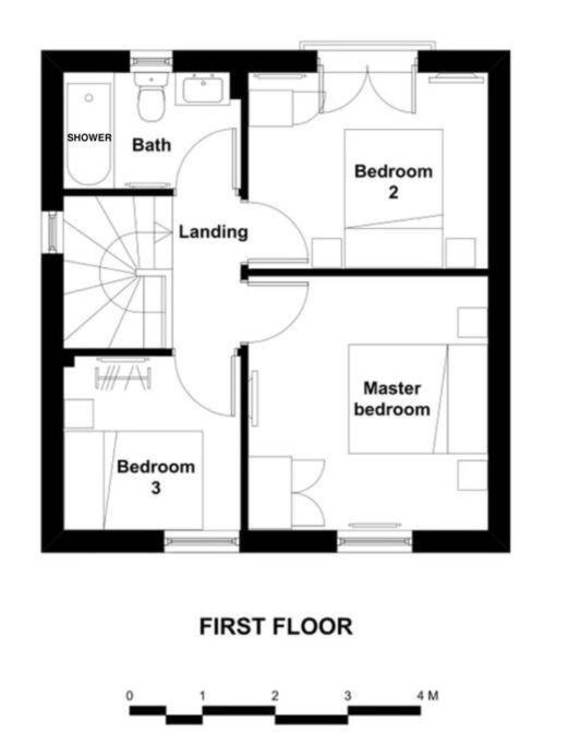 Fantastic 3-Bed House With Parking Bath Exterior foto